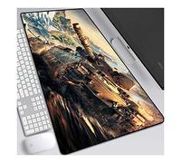 ITBT World of Warships Tappetino Mouse Gaming 700x 300mm XL per Mouse e PC, 3mm Mouse Pad Antiscivolo Fondo in Gomma con Bordi Cuciti,B