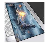 ITBT World of Warships Tappetino per XL Mouse da Gioco - Gaming Mousepad Extra Grande 700 x 300mm - Pad 3mm con Base in Gomma Antiscivolo - Spessore 3mm Anime Tappetino Mouse,A