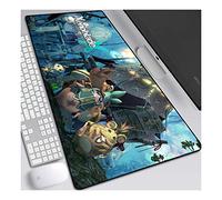 ITBT Xenoblade Chronicles Tappetino per XXL Mouse da Gioco - Gaming Mousepad Extra Grande 900 x 400mm - Pad 3mm con Base in Gomma Antiscivolo - Spessore 3mm Anime Tappetino Mouse, F