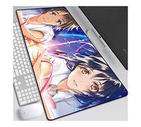ITBT YourName Tappetino per XL Mouse da Gioco - Gaming Mousepad Extra Grande 700 x 300mm - Pad 3mm con Base in Gomma Antiscivolo - Spessore 3mm Anime Tappetino Mouse,D