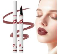 ITCGOB Matita Labbra Marrone Rosso #01, Lip Liner Waterproof a Lunga Durata, Matitone Labbra 2 in 1 Effetto Matte Opaco per Contorno e Riempimento, Punta Sottile per Definizione Precisa, No Transfer