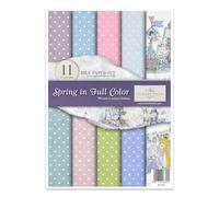ITD Collection Carta decoupage, Spring in Full Color, 21 x 30 x 0,15 cm