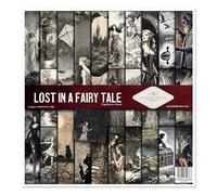 ITD Collection - Carta Scrapbook - Set di scrapbooking - Carta decorativa per fai da te - 310 x 310 mm - 10 fogli + 1 - Lost in a Fairy Tale - SLS-085