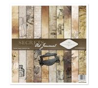 ITD Collection - Confezione per scrapbooking, 12 x 12 pollici, carta decorativa, decoupage, creazione di biglietti, dimensioni carta - 310 x 320 mm (SLS-027- HS code 48025890)
