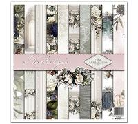 ITD Collection - Confezione per scrapbooking, 12 x 12 pollici, carta decorativa, decoupage, creazione di biglietti, dimensioni carta - 310 x 320 mm (SLS-024- HS code 48025890)