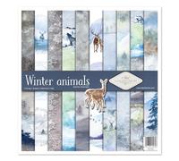 ITD Collection - Confezione per scrapbooking, 12 x 12 pollici, carta decorativa, decoupage, creazione di biglietti, dimensioni carta - 310 x 320 mm (SLS-022- HS code 48025890)