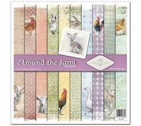 ITD Collection - Confezione per scrapbooking, 12 x 12 pollici, carta decorativa, decoupage, creazione di biglietti, dimensioni carta - 310 x 320 mm (SLS-029- HS code 48025890)