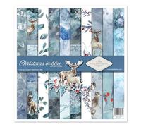 ITD Collection - Confezione per scrapbooking, 12 x 12 pollici, carta decorativa, decoupage, creazione di biglietti, dimensioni carta - 310 x 320 mm (SLS-019- HS code 48025890)