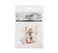 ITD Collection - Mini Papier de Riz Set de Création (6 Feuilles), Découpage de Papiers de Riz pour Le Scrapbooking et Le Bricolage, Multicolore 14,8 x 14,8 cm (RSM029)- HS code 48021000