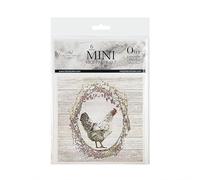 ITD Collection - Mini Papier de Riz Set de Création (6 Feuilles), Découpage de Papiers de Riz pour Le Scrapbooking et Le Bricolage, Multicolore 14,8 x 14,8 cm (RSM056)- HS code 48021000