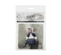 ITD Collection - Mini Papier de Riz Set de Création (6 Feuilles), Découpage de Papiers de Riz pour Le Scrapbooking et Le Bricolage, Multicolore 14,8 x 14,8 cm (RSM034)- HS code 48021000