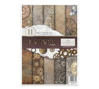 ITD Collection - Papier de riz créatif A4 Decoupage Rice Paper Sheet 29,7 x 21 cm Technique de découpage multicolore (RP023) - HS code 48021000