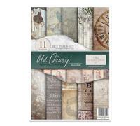 ITD Collection - Papier de riz créatif A4 Decoupage Rice Paper Sheet 29,7 x 21 cm Technique de découpage multicolore (RP032) - HS code 48021000