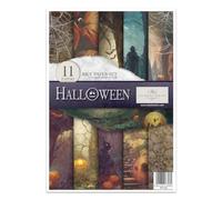 ITD Collection - Papier de riz créatif A4 Decoupage Rice Paper Sheet 29,7 x 21 cm Technique de découpage multicolore (RP046) - HS code 48021000