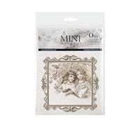 ITD Collection Papier de riz, Vintage Angels, 14,8 x 14,8 cm