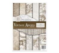 ITD Collection Papier de riz, Vintage Angels, 29,7 x 21 cm