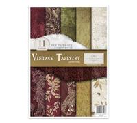 ITD Collection Papier de riz, Vintage Tapestry, 29,7 x 21 cm