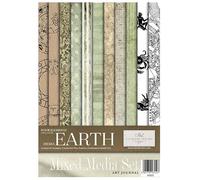ITD Collection -Scrapbooking Pack A4 Accessori Decoupage Set-Scrapbook paper set con carta pergamena-formato 210x297mm (MS020 - HS code 48021000)