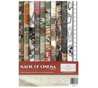 ITD Collection -Scrapbooking Pack A4 Accessori Decoupage Set-Scrapbook paper set con carta pergamena-formato 210x297mm (MS026 - HS code 48021000)