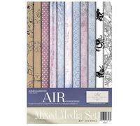 ITD Collection -Scrapbooking Pack A4 Accessori Decoupage Set-Scrapbook paper set con carta pergamena-formato 210x297mm (MS021 - HS code 48021000)