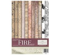 ITD Collection -Scrapbooking Pack A4 Accessori Decoupage Set-Scrapbook paper set con carta pergamena-formato 210x297mm (MS023 - HS code 48021000)