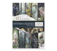 ITD Collection Carta decoupage, Mysterious Creatures, 21 x 30 x 0,15 cm