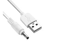 iTechCover® - Cavo di ricarica USB per massaggiatore Foreo Iris Eye, 100 cm, 22 AWG, 5 V, 2 A, colore: Bianco