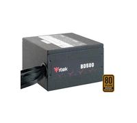 itek BD500 alimentatore per computer 500 W 24-pin ATX ATX Nero