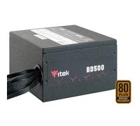 itek BD500 alimentatore per computer 500 W 24-pin ATX ATX Nero
