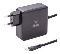 Itek Caricatore Alimentatore 100W USB C e PD per Notebook, Laptop, MacBook, Tablet, Smartphone, Console, Macchine fotografiche e Dispositivi USB C - Tecnologia GaN da muro