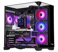 itek Dark Cave Pano, Mid-Tower, Side-Glass - Black