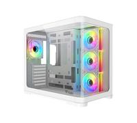 4896046 ITEK CASE DARK CAVE CURVED, GAMING TOWER, ATX, 4X12CM ARGB FAN, 2XUSB3,