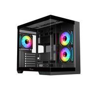 ITGCADCDSB CASE ITEK CAVE DS GAMING TOWER, ATX, 3x12cm ARGB fan, 2xUSB3, TYPE-C
