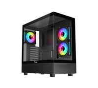 ITEK CASE GAMING TOWER SHOWBUI 42B - NO ALIMENTATORE - ARGB FAN - NERO (ITGCASB42B)**PUOI PAGARE ANCHE ALLA CONSEGNA!!!**