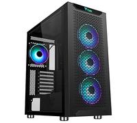 Case Itek Full Tower "majes 40" 2usb3, 412cm Fan Argb, Trasp Wind Xl, - Itgcam