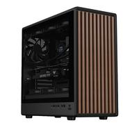 iTek Case PC WOODY W2B in Legno con Ventole e Finestra Laterale