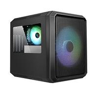 Itek Case QBO 8 EVO - Micro ATX, USB3, 200+120mm ARGB fan, Card Reader, 3x pareti trasp.