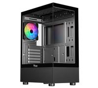 Case SHOWBUI 33B - Gaming Tower ATX, 12cm ARGB fan, USB3, Side & Front Panel Tem
