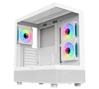 Itek case showbui 42w, gaming tower, atx, 3x12cm argb fan, 2xusb3, type-c, side front panel temp