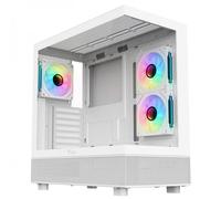 Itek case showbui 42w, gaming tower, atx, 3x12cm argb fan, 2xusb3, type-c, side front panel temp