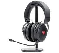 Itek - Cuffie Gaming H500WB - Cuffie Gaming con Microfono Removibile. Cuffie da gioco Bluetooth, cancellazione rumore esterno, illuminazione LED. Adatti per PC e console, nero, regolabile.
