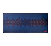 Itek Tappetino per Mouse Gaming E1 XXL 900x400x3mm Antiscivolo Lavabile Nero/Rosso