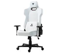 itek Gaming Chair SHUTTLE PM66 - PVC e Tessuto- Braccioli 3D- Nero Bianco