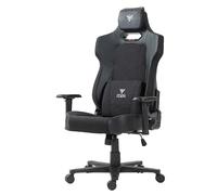 itek Gaming Chair SHUTTLE PM66 - PVC e Tessuto- Braccioli 3D- Nero Nero