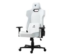 itek Gaming Chair SHUTTLE PM66 - PVC e Tessuto- Braccioli 3D- Nero Bianco