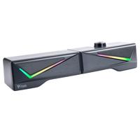 Gaming Soundbar S101 - RGB, BlueTooth, Jack 3.5mm, Touch, Modalità singola o 2.0