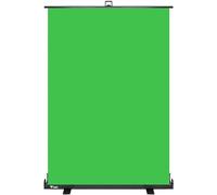 Itek Green Screen - 148x190cm, tela retrattile antipiega, telaio pneumatico a X, custodia in alluminio portatile