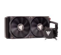 ITEK Dissipatore a liquido ICECORE 240 - 240mm- Skt Universale- PWM Black fan