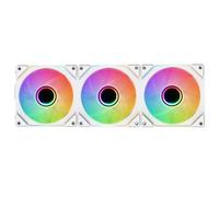 Itek Kit 3x Ventola INFINITY Black 120 mm - Effetto Infinity ARGB 5V (3-pin), PWM 4-pin, Collegamento Senza Fili - Alta Silenziosità e Flusso d’Aria Potente