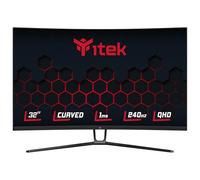 itek GGC Monitor PC 82,5 cm (32.5") 2560 x 1440 Pixel Quad HD LED Nero